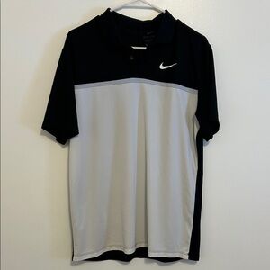 Nike Men's Polo Shirt in Black and White